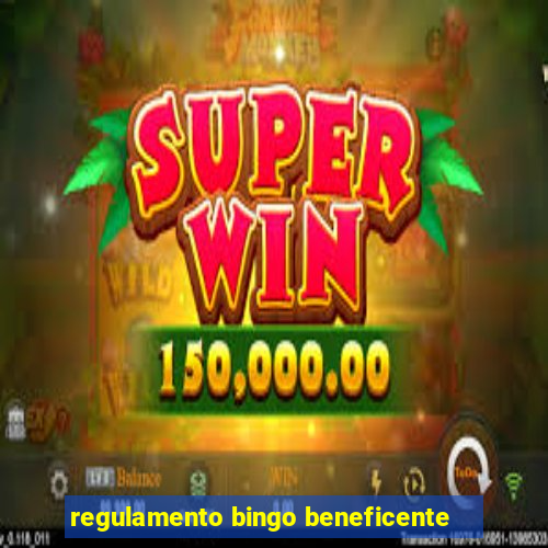 regulamento bingo beneficente